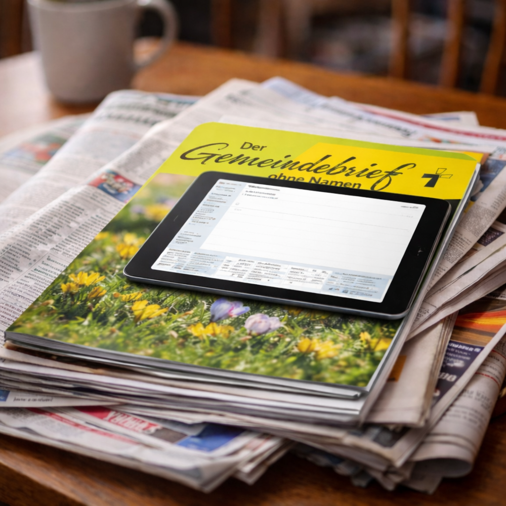 Mail an die Redaktion des neuen Verbands-Gemeindebriefes